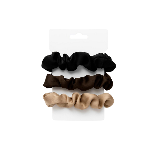 Satin Scrunchies (3/5 pcs)